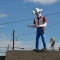 Texas Sehenswürdigkeiten - Muffler Man in Gallup