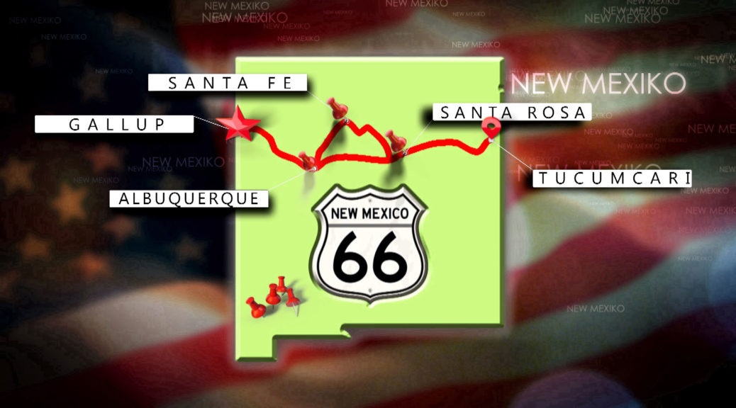 Route 66 in New Mexiko