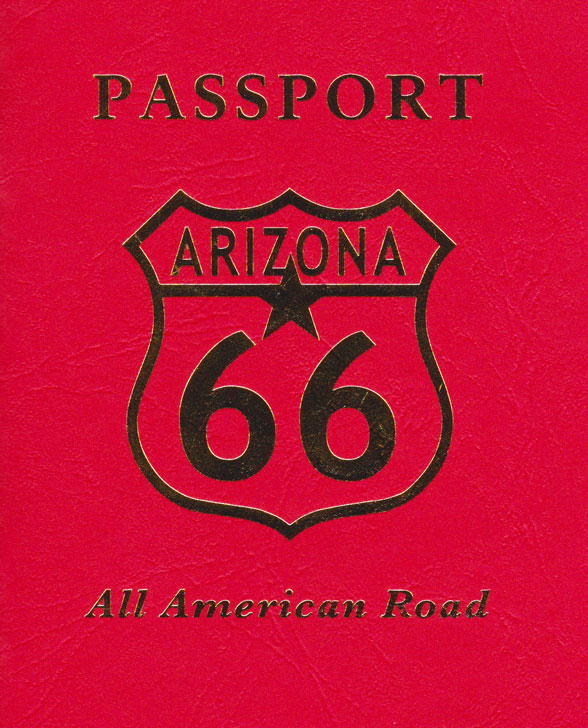 Route-66-Reisepass Arizona